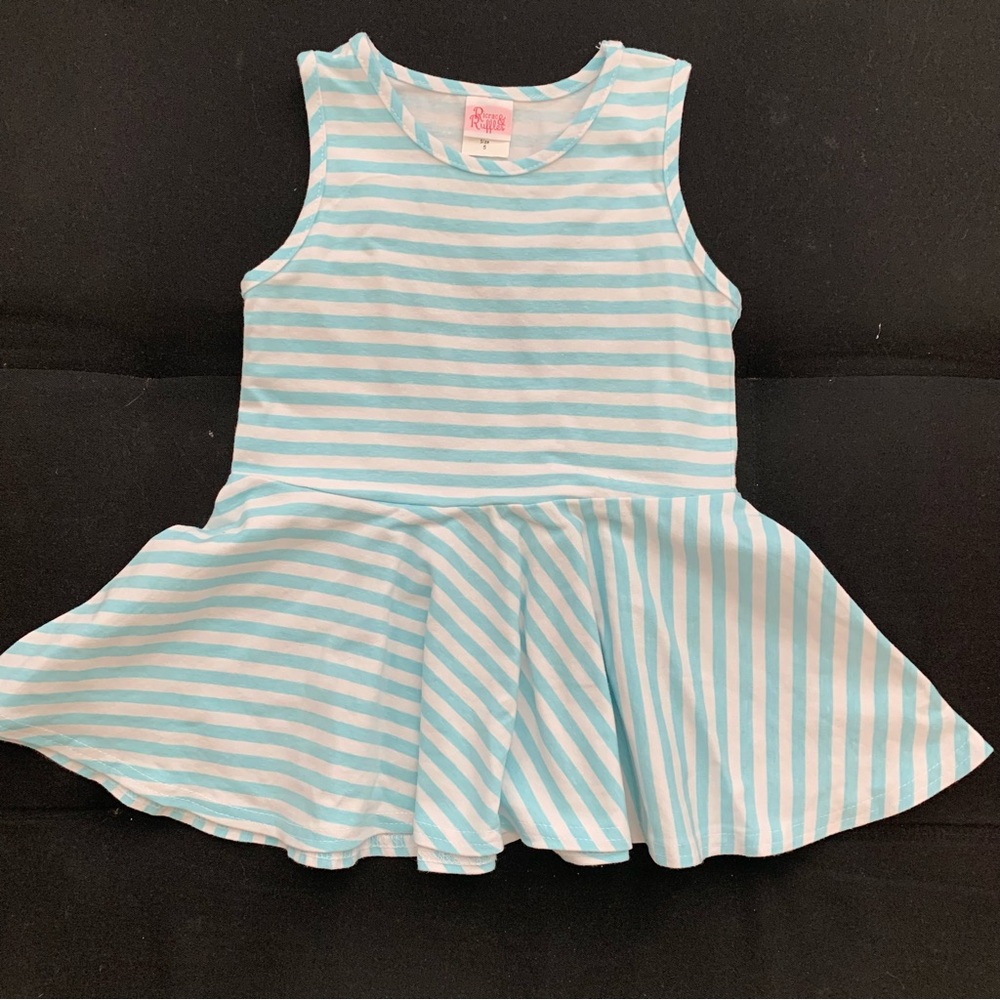 Ricrac & Ruffles 5y peplum top